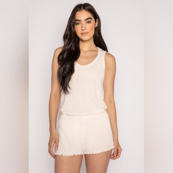 PJ Salvage Textured Essentials Shorts Lounge Set - Picture 12 of 12